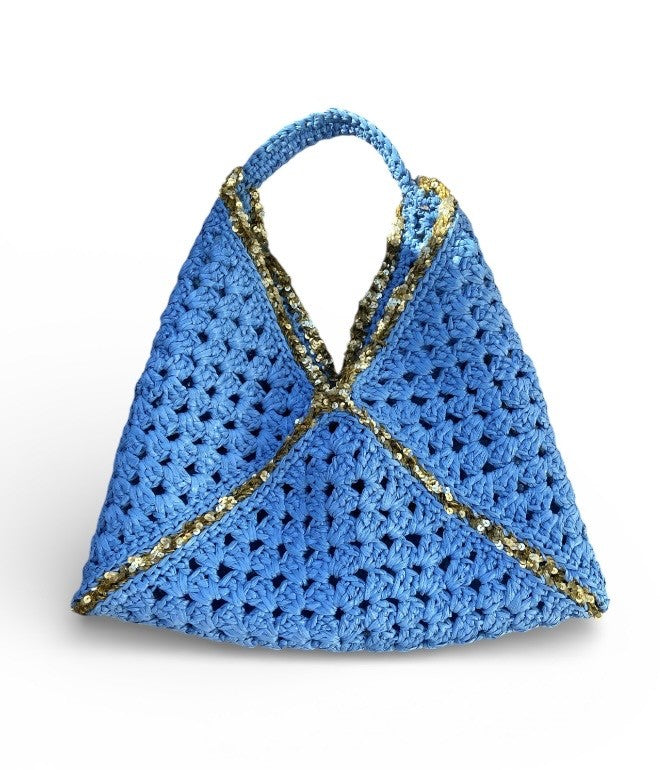 MALI raffia only , or  lurex or sequins