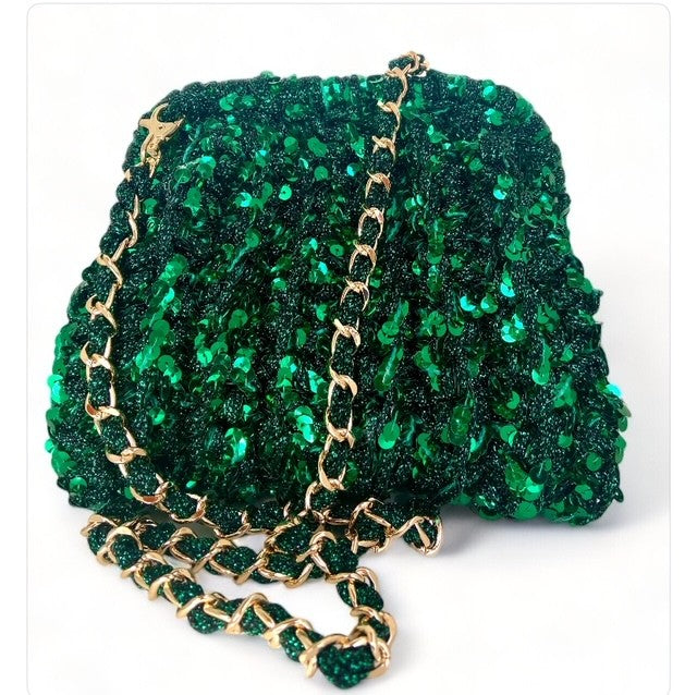 TUM doctor bag , small lurex and sequins