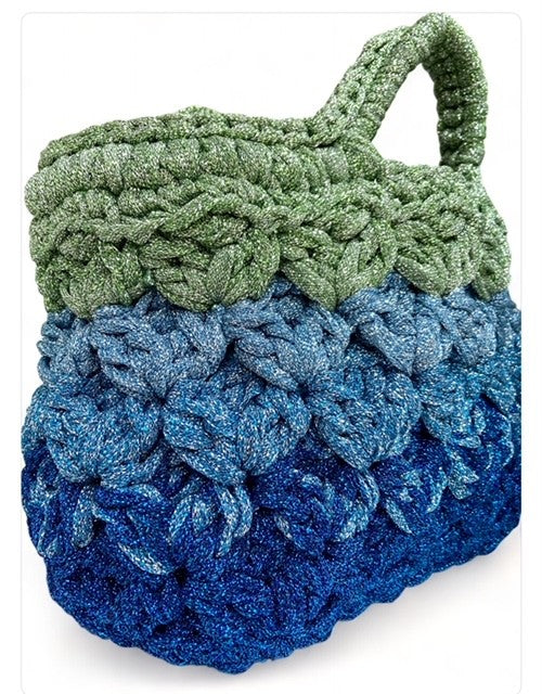 BIANCA basket lurex OMBREE