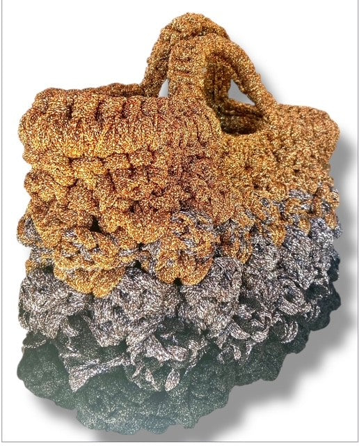 BIANCA basket lurex OMBREE