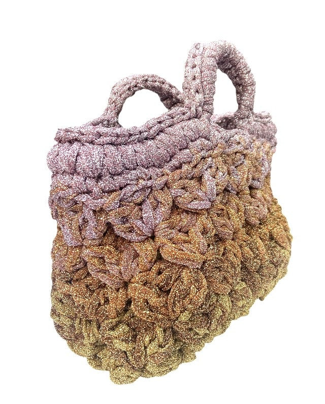 BIANCA basket lurex OMBREE