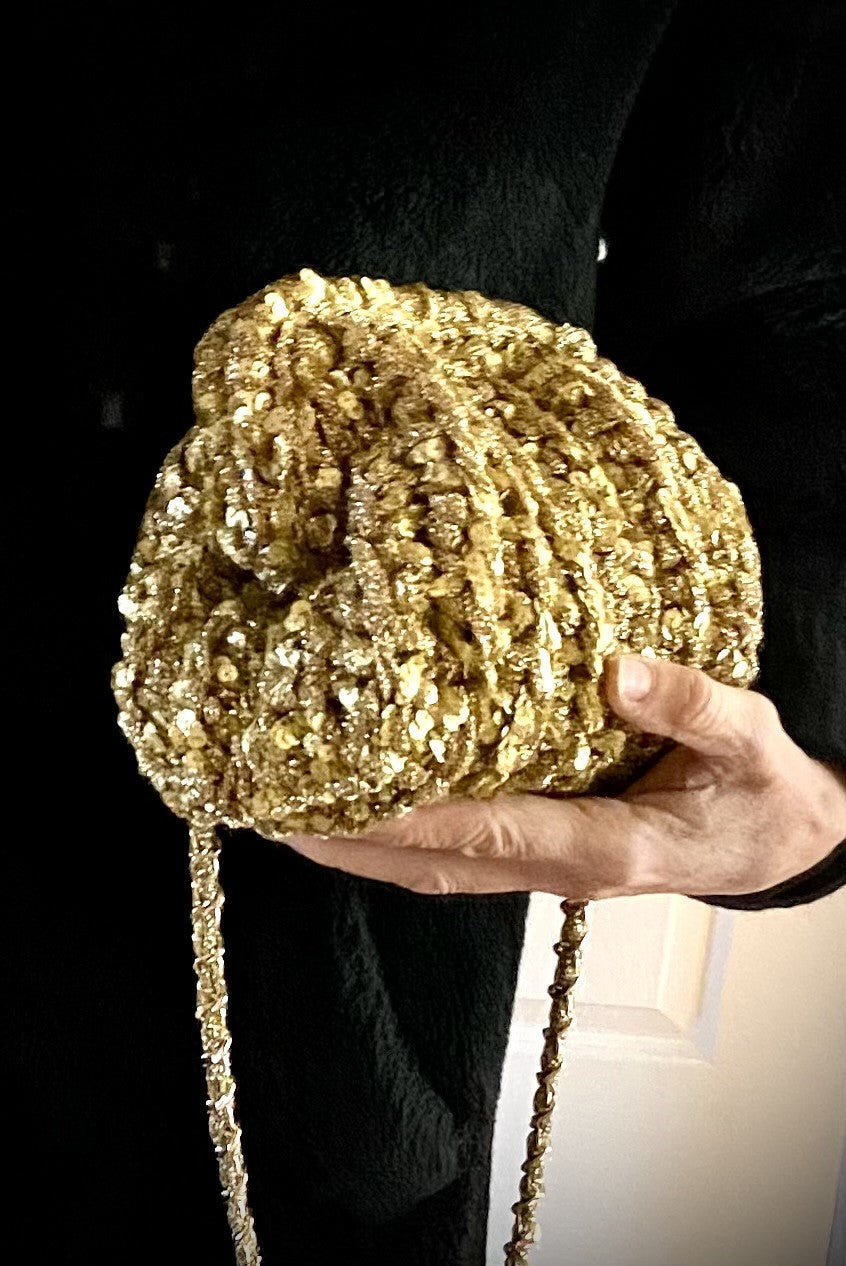 TUM doctor bag , small lurex and sequins