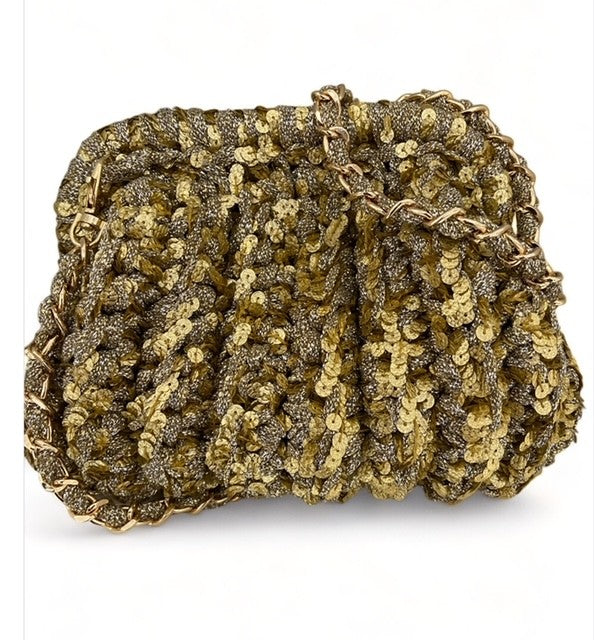 TUM doctor bag , small lurex and sequins